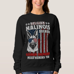 SUDADERA MALINOIS BELGA PORQUE LOS PASTORES ALEMANES LA NEC