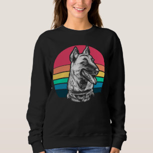 Sudadera Malinois belga retro