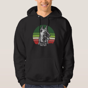 Sudadera Malinois belga retro 11
