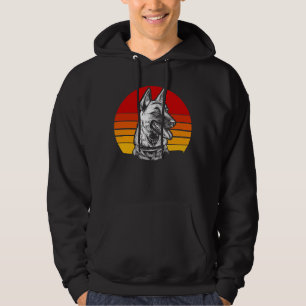 Sudadera Malinois belga retro 3