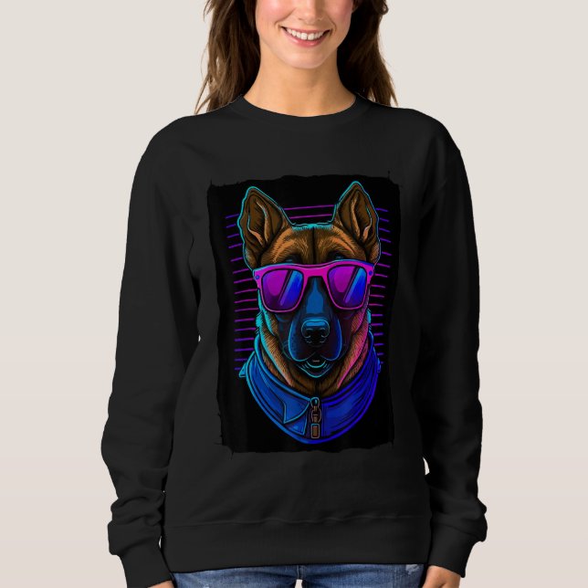 Sudadera Malinois Dog K9 (Anverso)