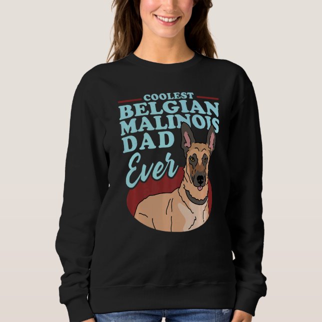 Sudadera Malinois, el propietario de un perro de malinois e (Anverso)
