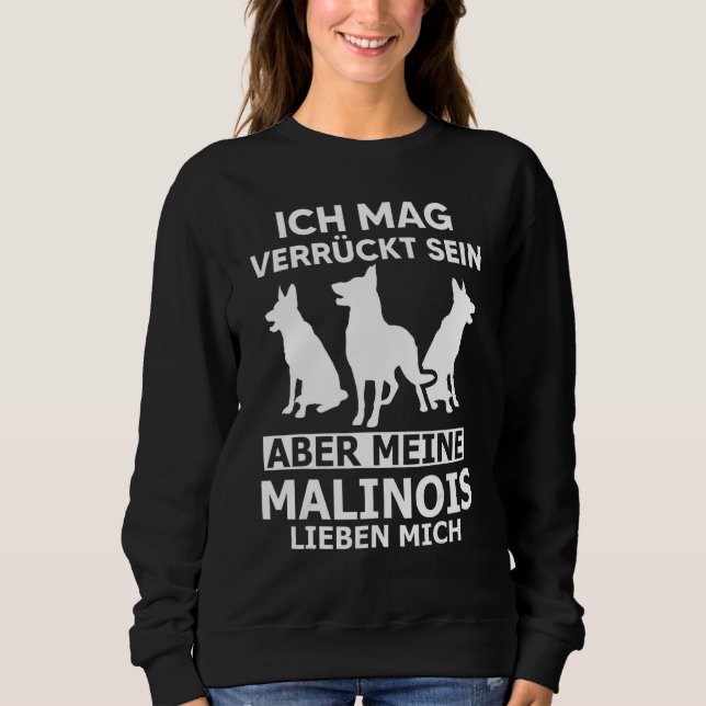 Sudadera Malinois Malinois Shepherd Dog Police Dog (Anverso)