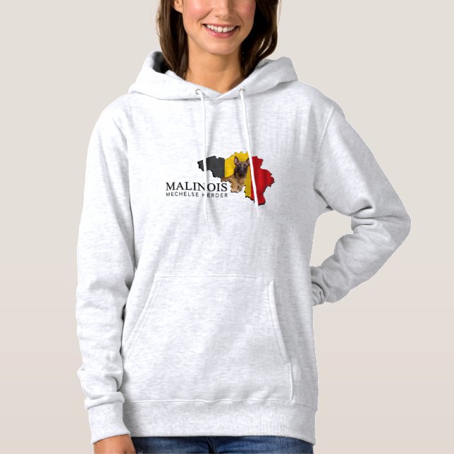 Sudadera Malinois - pastor belga - Mechelaar (Anverso)