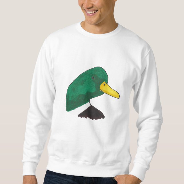 Sudadera Mallard Bird Artistic Duck (Anverso)