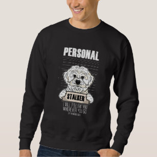 Sudadera Malteser Maltés Te Seguiré Donde Vayas