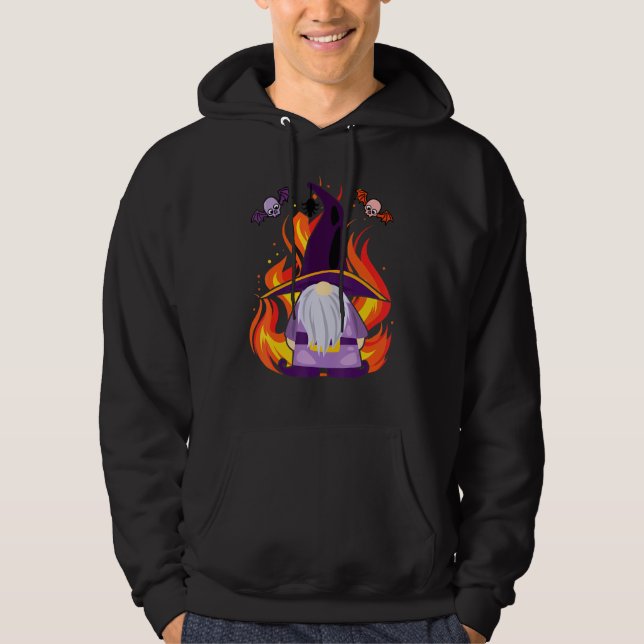Sudadera Malvado Gnome Witch Scary Gnome Halloween (Anverso)