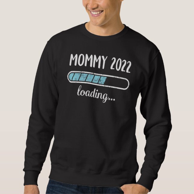 Sudadera Mamá 2022 Cargando Humor De Amigos De Familia Pos (Anverso)
