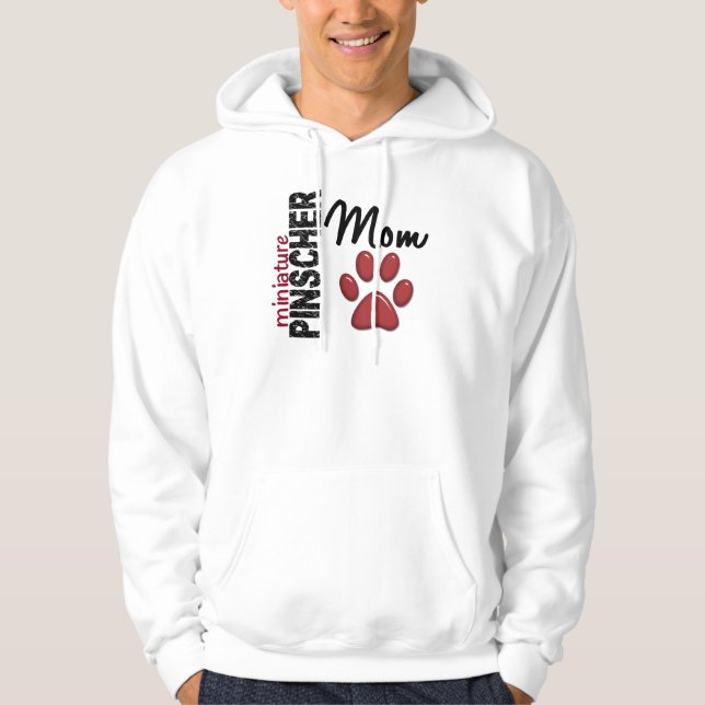 Sudadera Mamá 2 del Pinscher miniatura (Anverso)