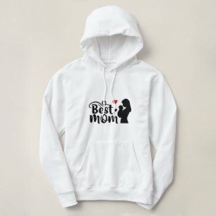 Sudadera Mamá Ama La Tipografía De Arte Moderno Y Hermoso