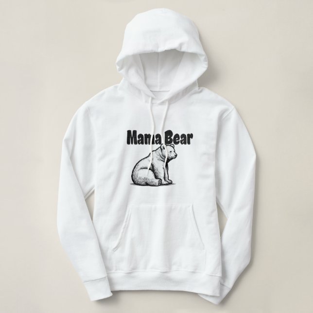Sudadera Mama Bear (Diseño del anverso)