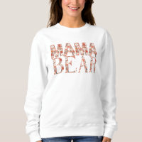 Mama Bear Ditsy Floral Patrón Conmovedor