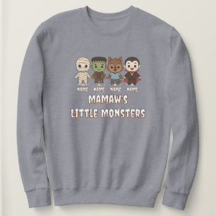 Sudadera Mamá bonita, Frankenstein, Drácula, hombre lobo