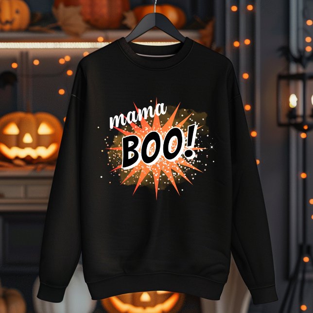 Sudadera Mama Boo | Naranja Halloween (Subido por el creador)