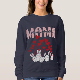 Sudadera Mama Bunny Heart Sweatshirt - Día de la madre