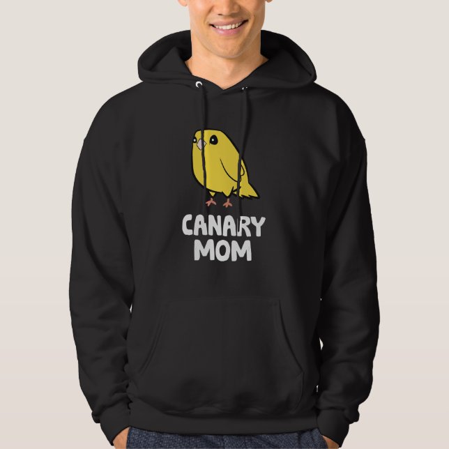 Sudadera Mamá Canario Canario Amarillo Mamá (Anverso)
