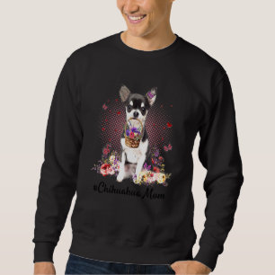 Sudadera Mamá chihuahua linda con amor por el día de la mad