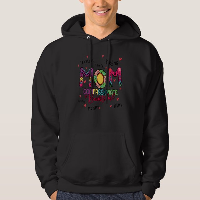 Sudadera Mamá compasiva, bella para mamá (Anverso)