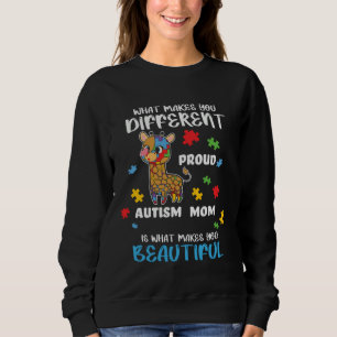 Sudadera Mamá con Conciencia del Autismo Madre Orgullosa Ni