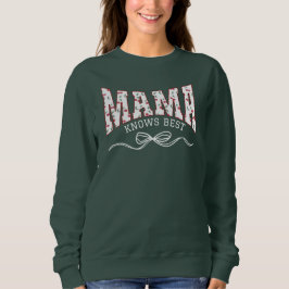 Sudadera MAMA Coquette Cherries Personalizadas