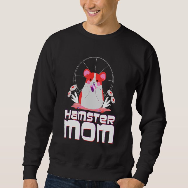 Sudadera Mamá de Amargo de Mamá de Amanecer Amargo Flores M (Anverso)