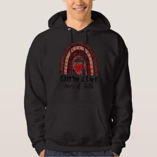 Sudadera Mamá De Ambos Purpurinas Borrados Y Mamá Sucia De 