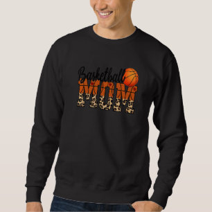 Sudadera Mamá De Baloncesto adora Ver A Mi Hijo Jugar El Ce