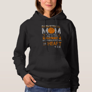 Sudadera Mamá De Baloncesto Mi Casa Huele Como Un Gimnasio