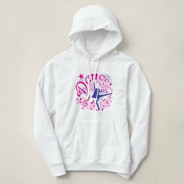 Sudadera Mamá de danza (Diseño del anverso)