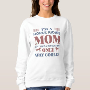 Sudadera Mamá de Equitación