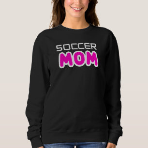 Sudadera Mamá de fútbol que ama el juego que juegan sus hij