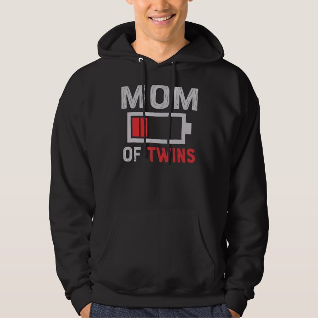 Sudadera Mamá De Gemelos Presentes De Las Madres Hijas De H (Anverso)