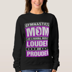 Sudadera Mamá de gimnasia más fuerte y orgullosa mamá de de