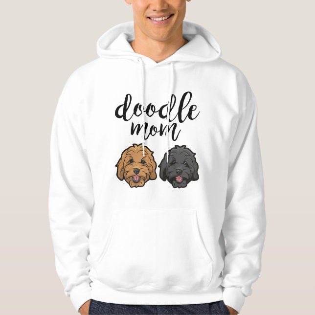 Sudadera Mamá de Goldendoodle - Mamá Doodle Perro Lindo (Anverso)