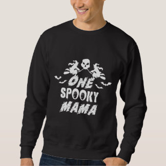 Sudadera Mamá de Halloween Disfraz de Mama Espantoso Fiesta