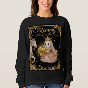 Sudadera Mamá de la Camiseta Negra de la Princesa Boo Espel