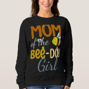 Sudadera Mamá De La Chica De Abeja, Familia Floral Hive Fie