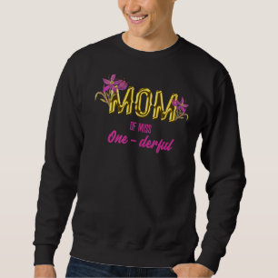 Sudadera Mamá De La Chica De Cumpleaños Mamá Abuela