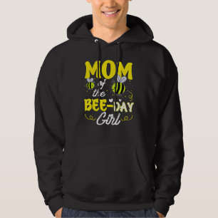 Sudadera Mamá De La Chica Del Día De La Abeja Hive Fiesta D