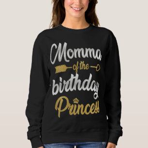 Sudadera Mamá De La Familia Fiesta De La Princesa De Cumple