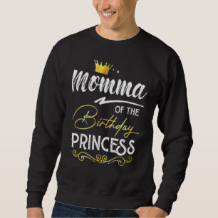 Sudadera Mamá De La Familia Fiesta De La Princesa De Cumple
