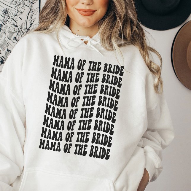 Sudadera Mamá de la fiesta de las novias con parejas negras (Subido por el creador)