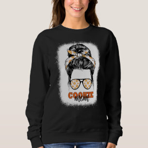 Sudadera Mamá de la galleta blanqueada mamá desordenada mad