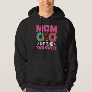 Sudadera Mamá De Los Dulces Dos Donut Fiesta De Cumpleaños 