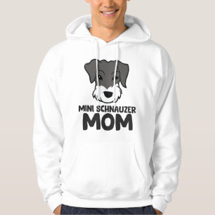 Sudadera Mamá de Mini Schnauzer Mamá de Schnauzer Miniatura