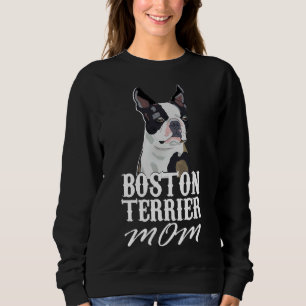 Sudadera Mamá de perro de Boston Terrier Fop