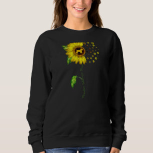 Sudadera Mamá de perro de girasol de Schnauzer Mom en minia