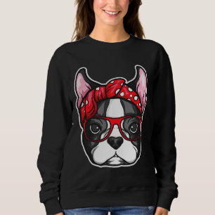 Sudadera Mamá de perro Mascota de perro de Boston Terrier