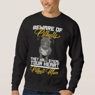 Sudadera Mamá de Perro Pit Bull Pit Bull Mom