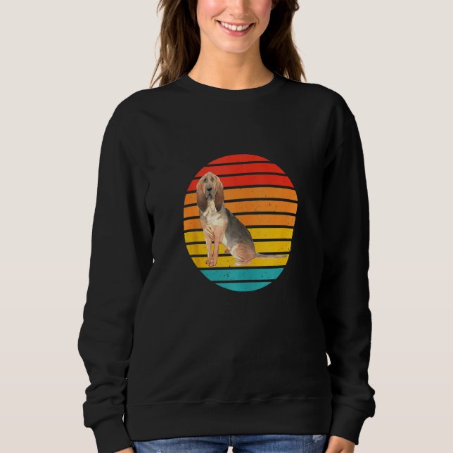 Sudadera Mamá de perro sangrienta presente mamá padre sangr (Anverso)